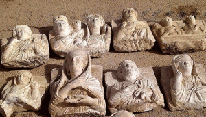 Palmyra statues Before ISIS Destruction